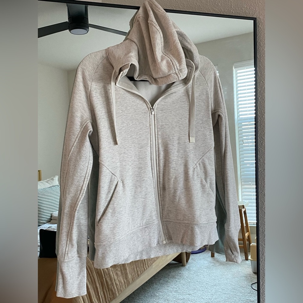 Athleta Full Zip Jacket with Hood, Size Medium